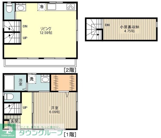 花小金井南町戸建の物件間取画像